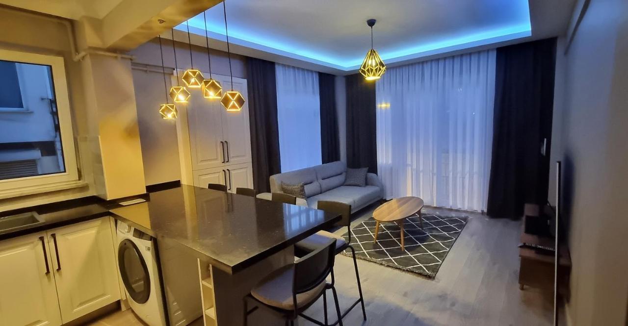 Tam Merkezde Yepyeni Bir Daire Istanboel Buitenkant foto